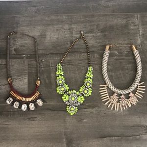 ASOS Statement necklaces, set of 3